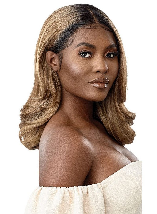 Outre Utre Melted Hairline Lace Front Wig Hd Transparent Lace Frontal Effect Hairline Redesigned Comfortfit Ear Contour Jenni (1B) - Image 3