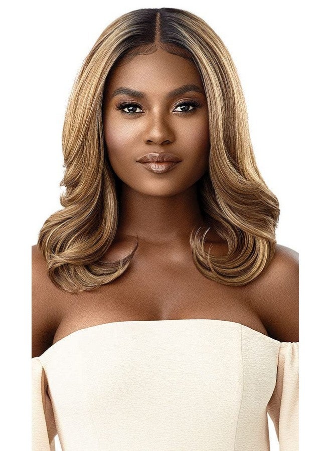 Outre Utre Melted Hairline Lace Front Wig Hd Transparent Lace Frontal Effect Hairline Redesigned Comfortfit Ear Contour Jenni (1B) - Image 1