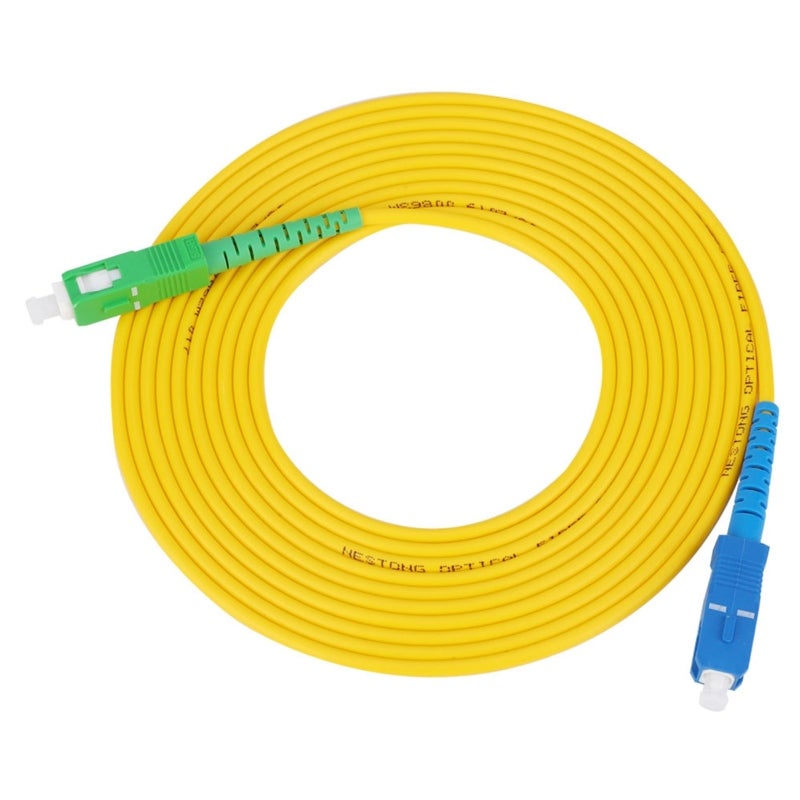 Fiber Jumper Single Mode SC APC Patch Cord - Low Insertion Loss Stable Transmission Optical Fiber for Fiber Optic Communication Systems - Image 3