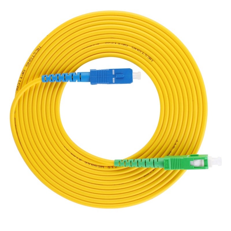 Fiber Jumper Single Mode SC APC Patch Cord - Low Insertion Loss Stable Transmission Optical Fiber for Fiber Optic Communication Systems - Image 2