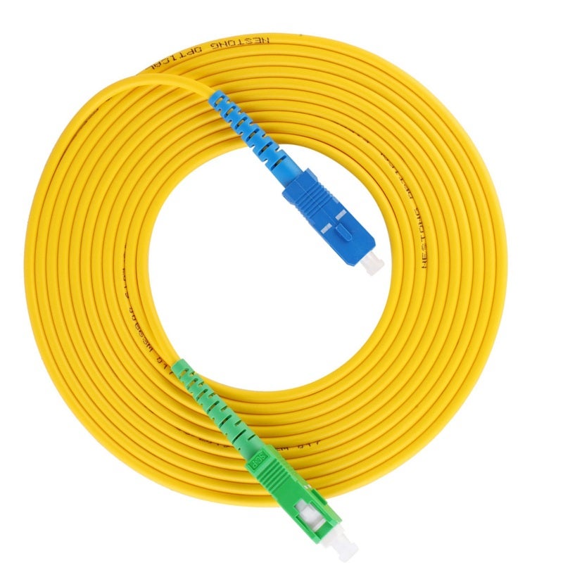 Fiber Jumper Single Mode SC APC Patch Cord - Low Insertion Loss Stable Transmission Optical Fiber for Fiber Optic Communication Systems - Image 4