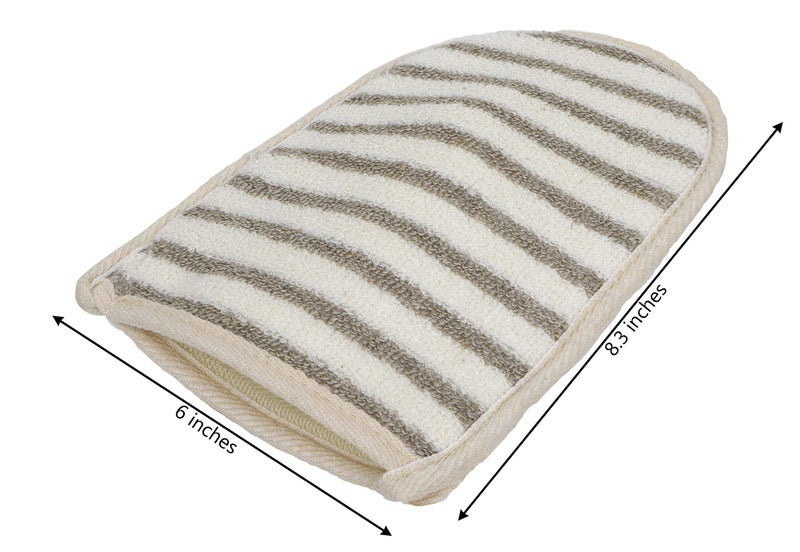 The Rustic Man Evriholder The Rustic Man Body Mitt, 2 Count, Cream - Image 5