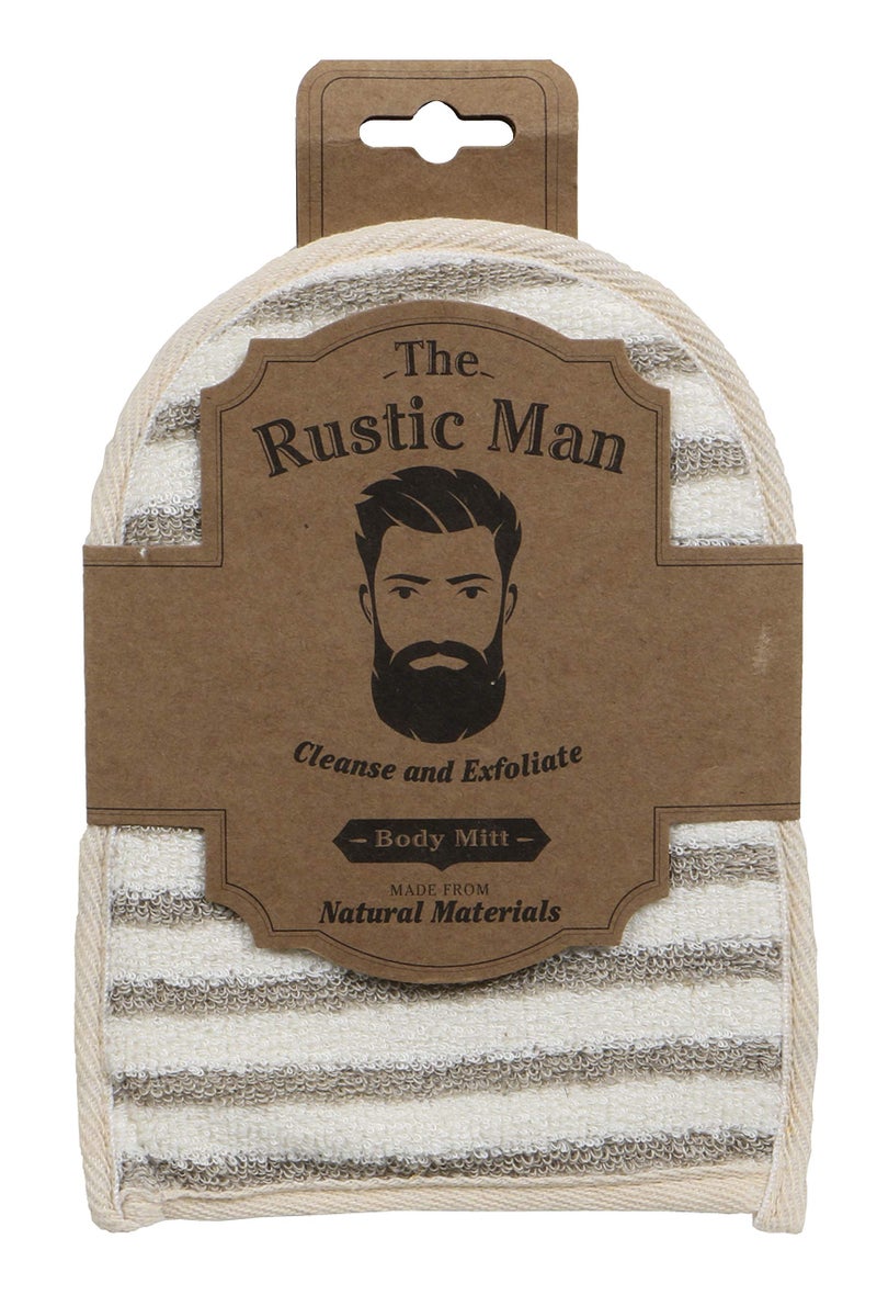 The Rustic Man Evriholder The Rustic Man Body Mitt, 2 Count, Cream - Image 1