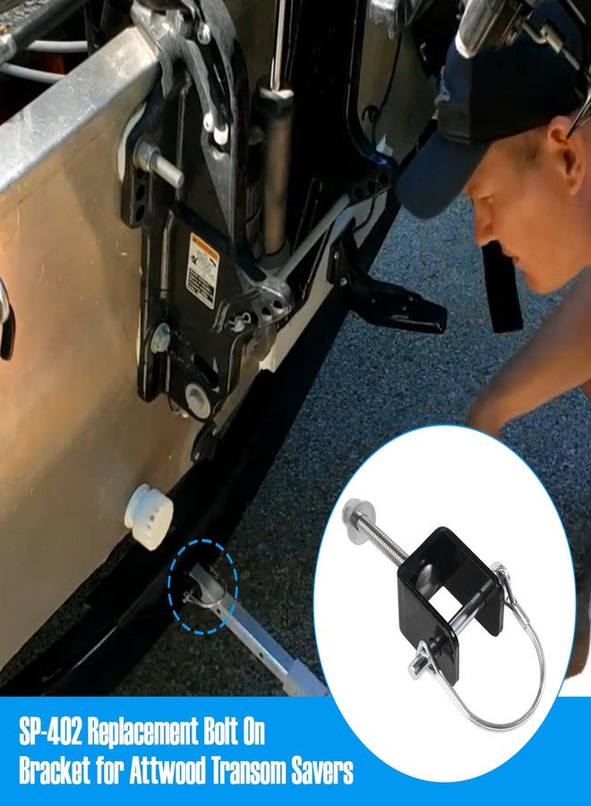 مسمار تثبيت مؤخرة القارب SP-402 من Attwood Transom Savers، قطعة واحدة - Image 3