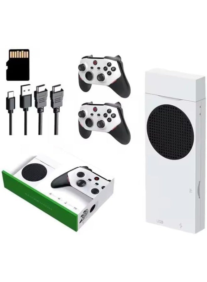 ريبنيو وحدة تحكم ألعاب كلاسيكية M88 Pro بسعة 128 جيجابايت 2025 - نظام ألعاب تلفزيون عالي الدقة 4K/8K يوفر العديد من الالعاب الكلاسيكية، وحدات تحكم لاسلكية، دعم PS2/PSP/N64/Arcade، بطاقة TF قابلة للتوسيع بسعة 512 جيجابايت، التوصيل والتشغيل للعائلة والأطفال. - Image 1