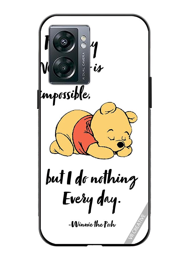 VR CREATIVE Protective Case Cover For Oppo A57 5G Nothing Winnie Design Multicolour  - Image 1