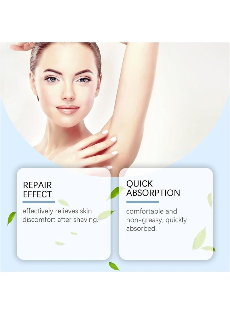 BARUBT Smoothing Solution Ingrown Hair Treatment: Glide Your Way to Silky-Smooth, Bump-Free Skin,With BHA,AHA,PHA, Niacinamide, and Licorice, Smooth, Soften And Hydrate 50ml - Image 3