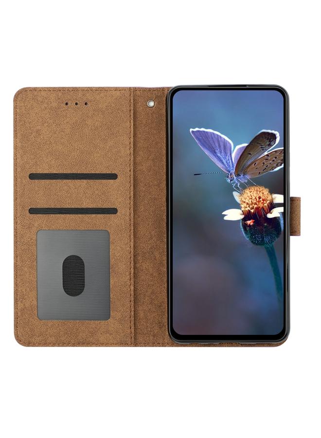 S-TOP Case For Samsung Galaxy A05s Seven Butterflies Embossed Leather Phone Case - Image 4