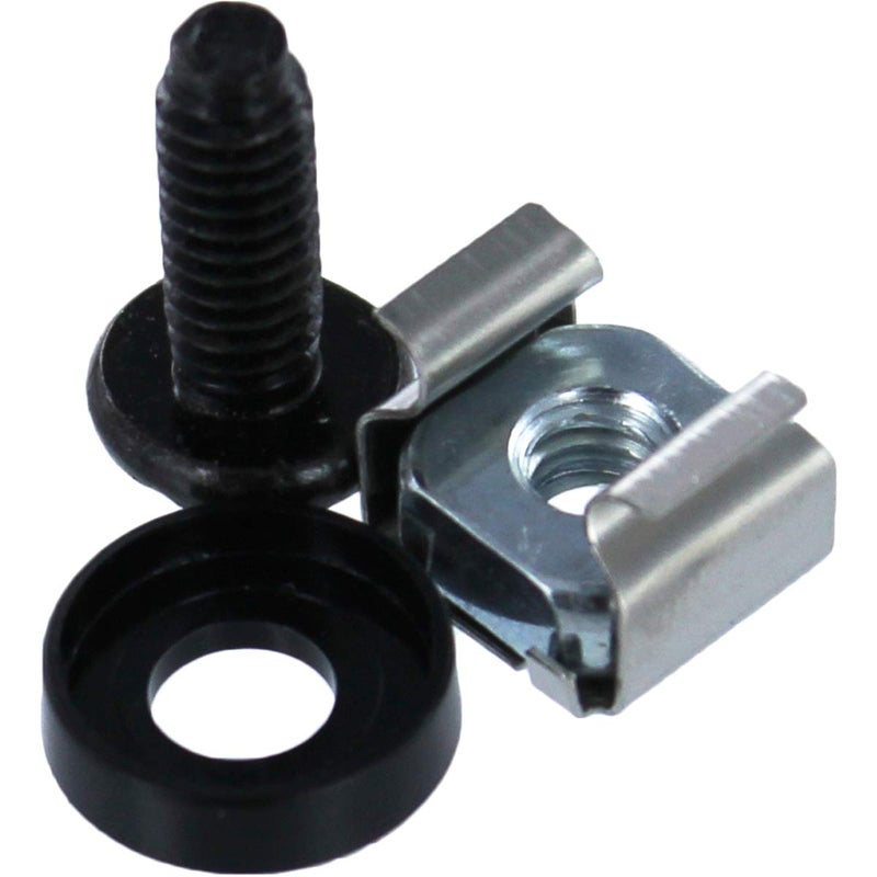 NavePoint M5 Cage Nuts and Screws for Server Shelves Cabinets - 50 Pk Rack Mount - Image 4