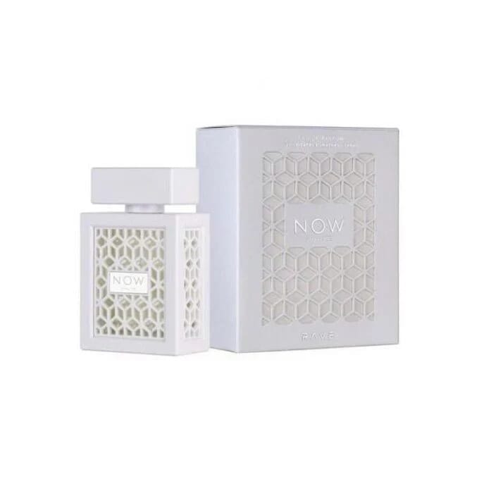 RAVE Now White Eau de Parfum 100ML | Luxury Fresh Musky Floral Perfume for Men & Women | Long Lasting Arabian Fragrance - Image 2