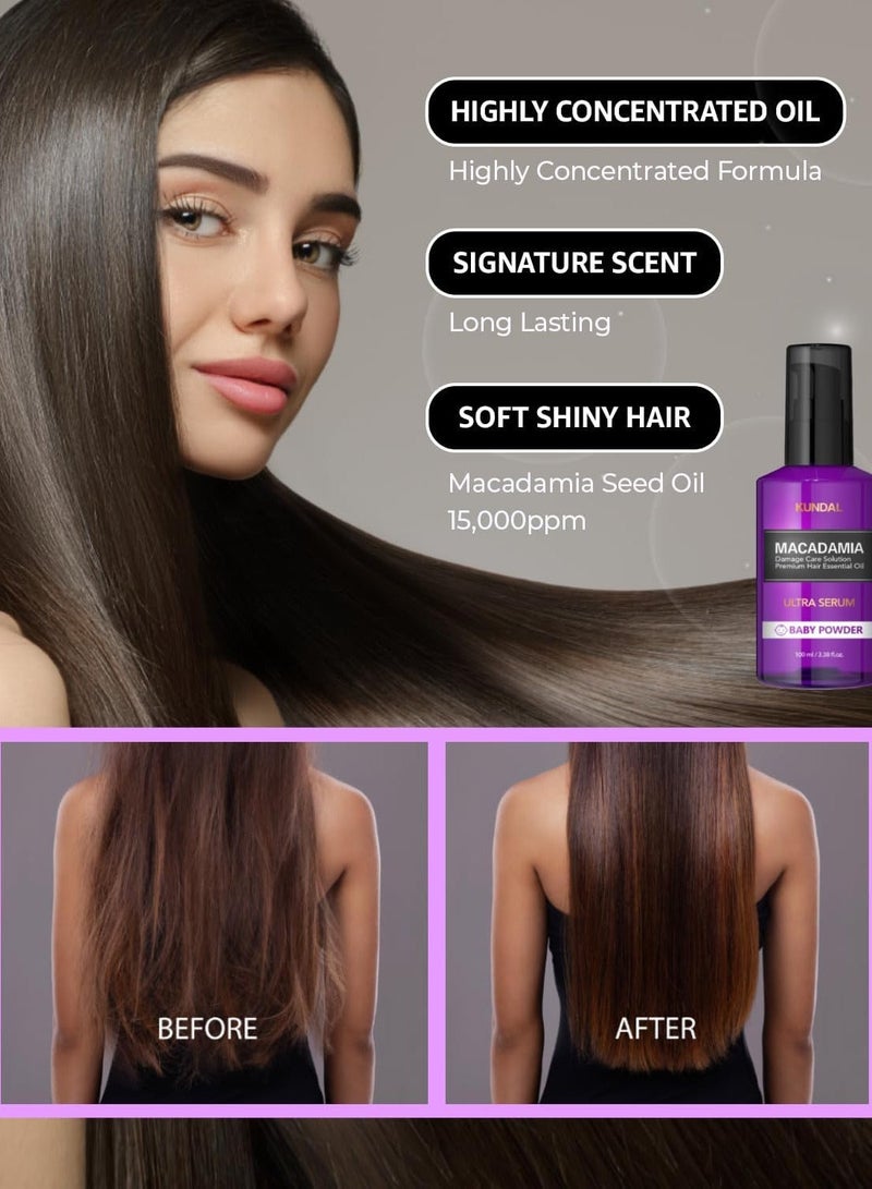 KUNDAL Macadamia Berry Bay Super Hair Serum 100 ml - Image 3