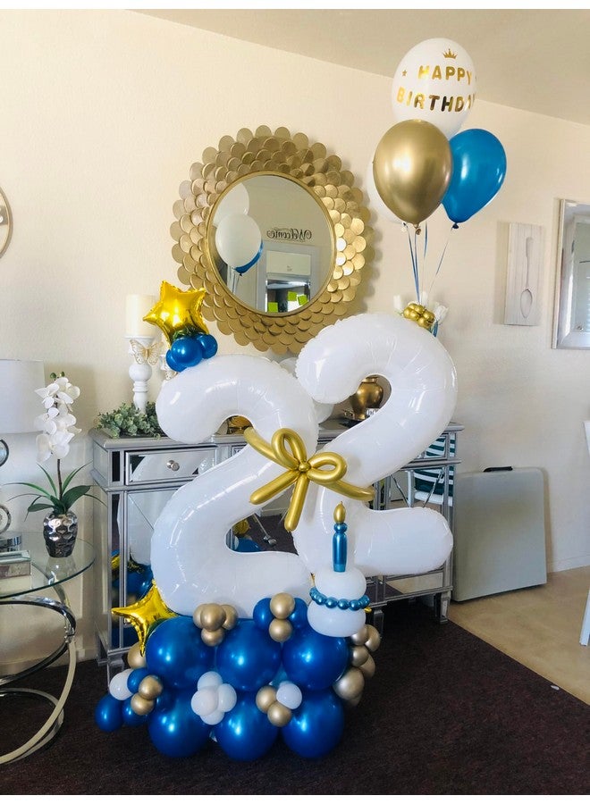 Mluchee Number Balloon 40 Inch White 1 Balloon Party Decorations, 1 Balloon 1St Birthday Decorations Boy Girl Baby, 1 10 11 15 16 17 18 21 Balloons For Birthday Party - Image 5