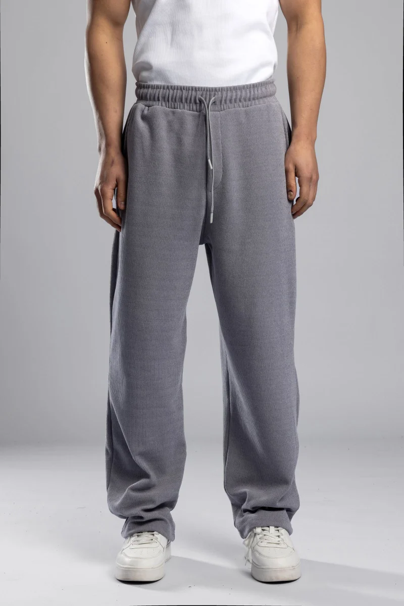 Catch Ribbed Sweatpants with Catch Logo Embroidery