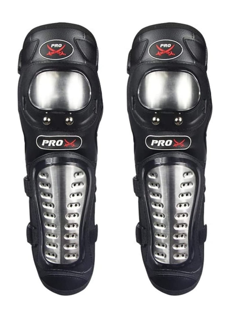 PRO ACTION 1 Pair Motorcycle Knee Pad Motocross Knee Guard Motorcycle Knee Protection Racing Guard Safety Gears Racing Brace Durable  - Image 1