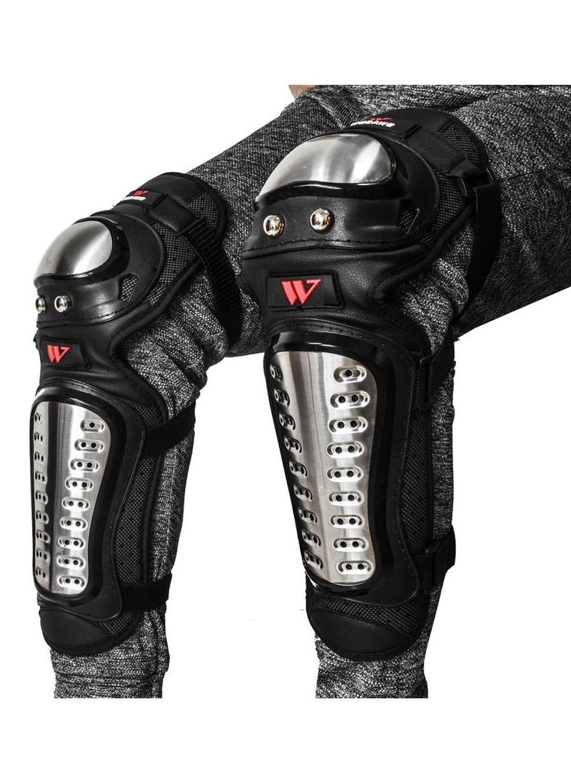 PRO ACTION 1 Pair Motorcycle Knee Pad Motocross Knee Guard Motorcycle Knee Protection Racing Guard Safety Gears Racing Brace Durable  - Image 2
