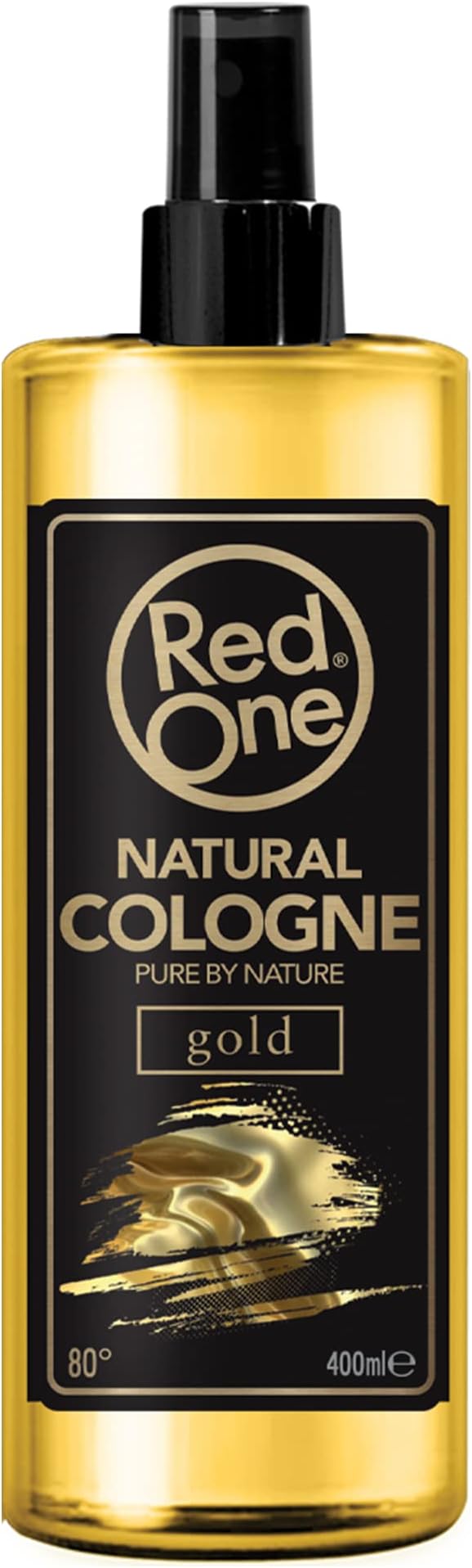 Redone Aftershave Natural Barber Spray Cologne 400 ml Amber - Image 1