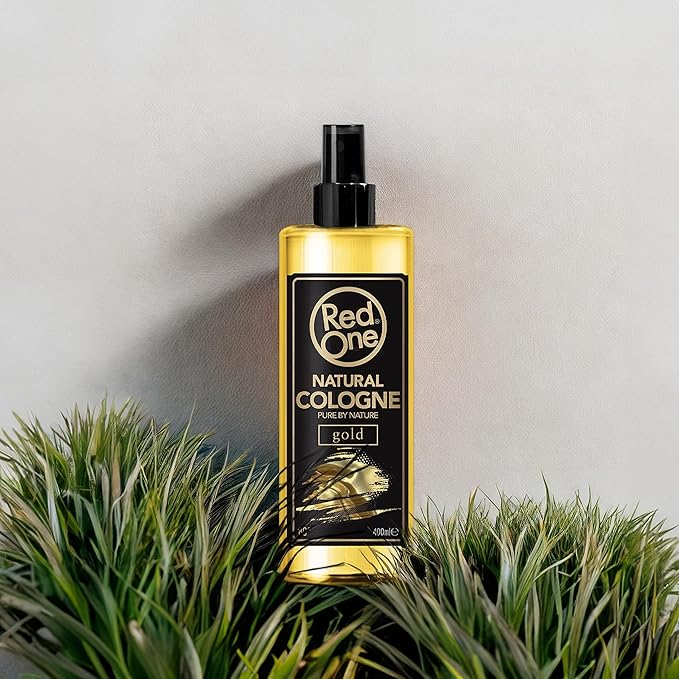 Redone Aftershave Natural Barber Spray Cologne 400 ml Amber - Image 5