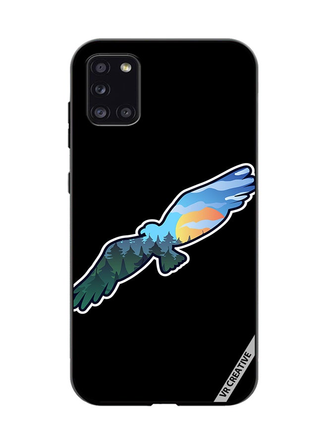 VR CREATIVE Protective Case Cover For Samsung Galaxy A31 Wild Eagle Design Multicolour - Image 1