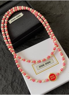 Miu Miu Red button necklace  - Image 2