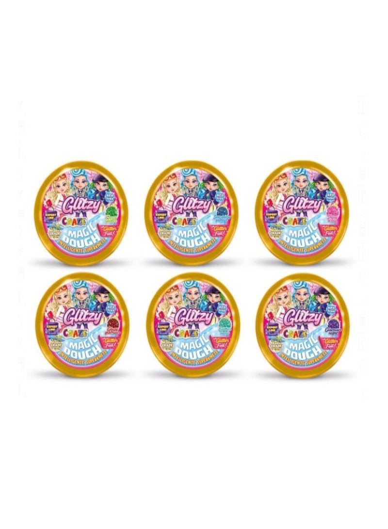 CRAZE Magic Dough Glitzy - Color May Vary - Image 2