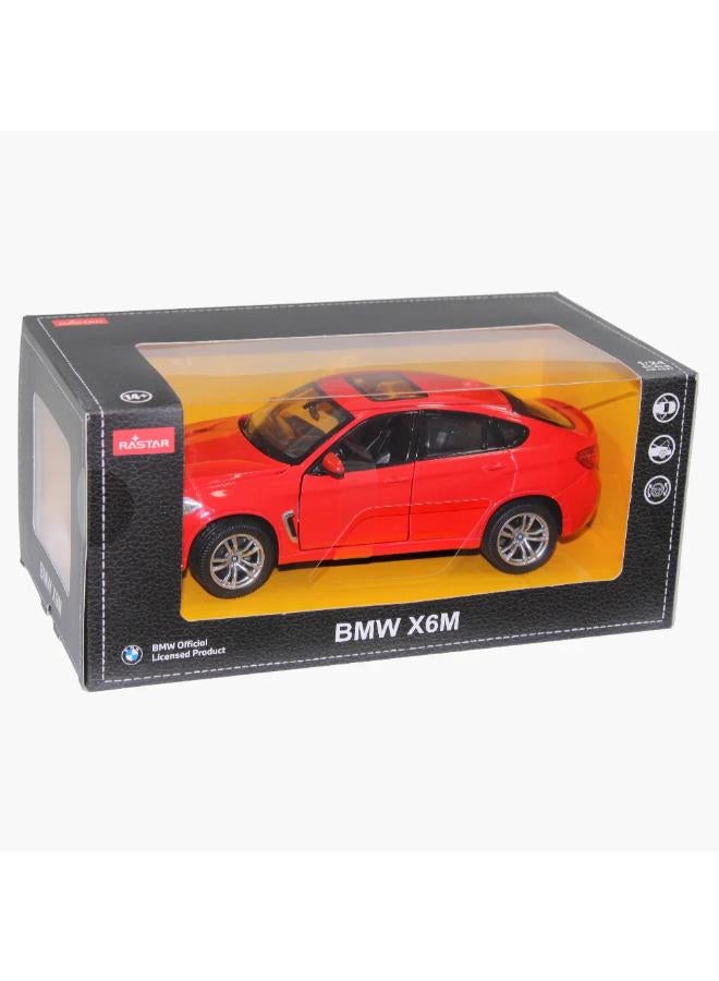 راستار سيارة BMW X6M مصبوبة من المعدن - حمراء - Image 1