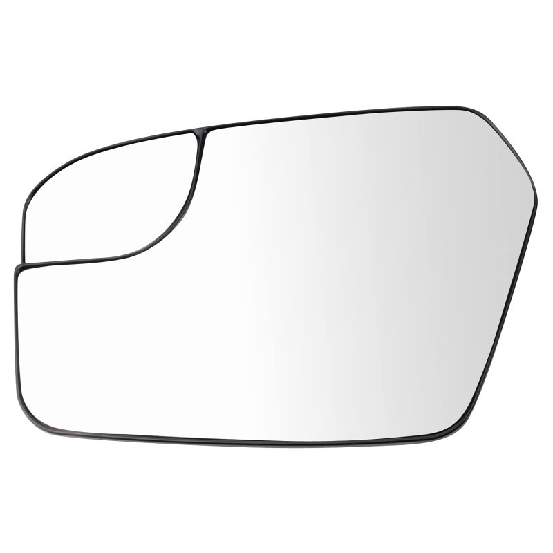 TRQ Driver Side Mirror Glass Snap On Compatible with 2011 2012 Ford Fusion FO1324208