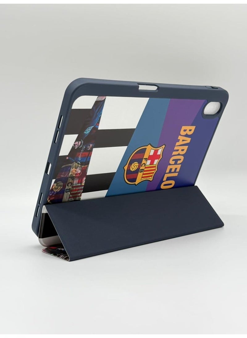 Cat - Cot Cat-Cot FC Barcelona Edition Smart Folio Case for iPad 10.2-inch (9th, 8th, 7th Gen) – Official Colors Barça Fan Protective Tablet Cover with Built-in Stylus Holder & Smart Magnetic Closure - Image 3