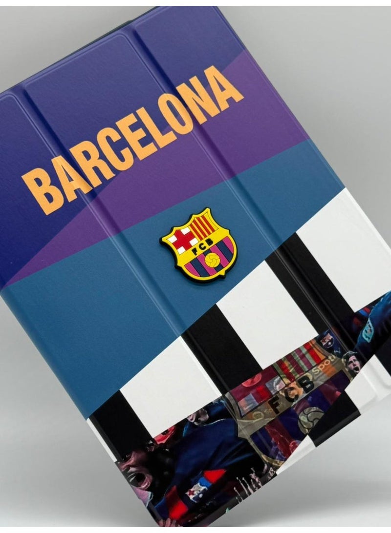 Cat - Cot Cat-Cot FC Barcelona Edition Smart Folio Case for iPad 10.2-inch (9th, 8th, 7th Gen) – Official Colors Barça Fan Protective Tablet Cover with Built-in Stylus Holder & Smart Magnetic Closure - Image 4