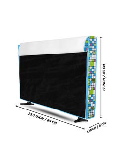 E-Retailer ERetailer Transparent LCDLED TV Protector Cover with Zipper Enclosure for 26 Inch Suitable for All Major Brand Model ColorGreen Size2553x17 Inches  - Image 3