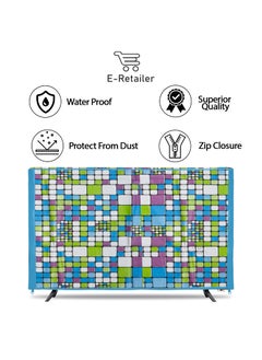 E-Retailer ERetailer Transparent LCDLED TV Protector Cover with Zipper Enclosure for 26 Inch Suitable for All Major Brand Model ColorGreen Size2553x17 Inches  - Image 4