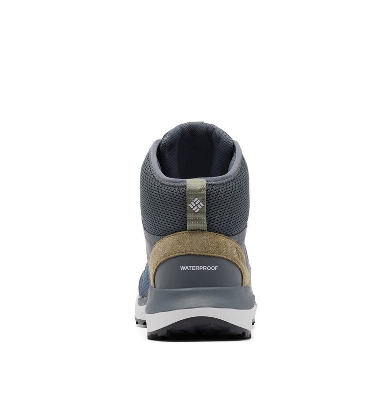 Columbia Men's Trailstorm Mid Waterproof, Graphite/Creek, 10 - Image 4
