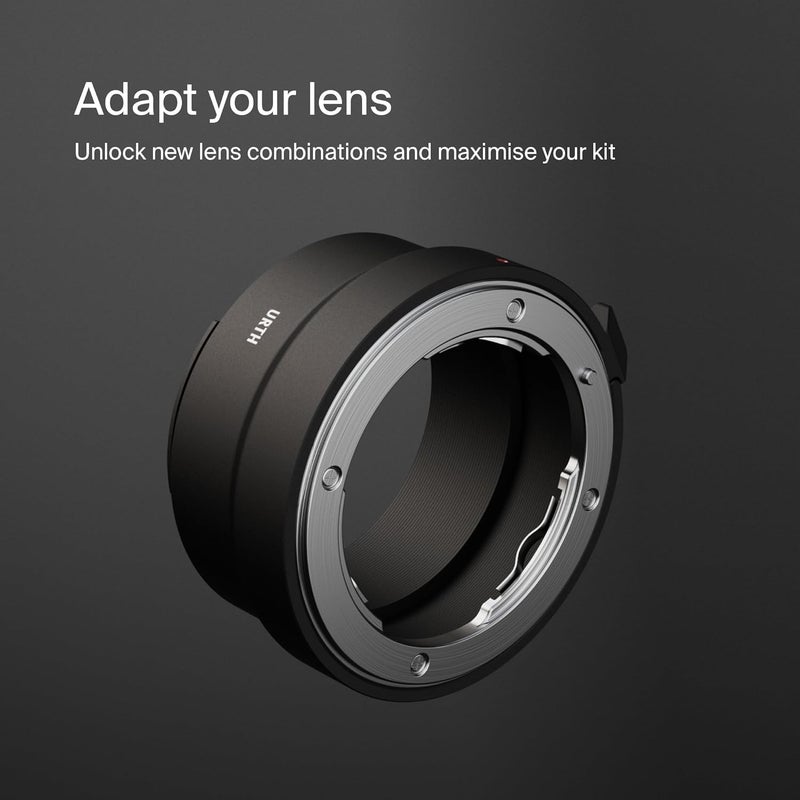 Urth Lens Mount Adapter: Compatible with Nikon F Lens to Sony E Camera Body - Image 2