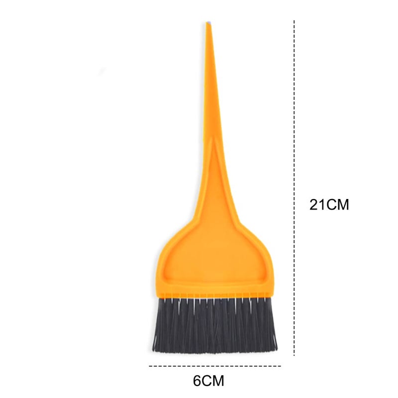 Tandem Mehandi Brush with Colored Plastic Body and Black Bristles Hair Dye Hair Color Brush Color May Vary Size 21Cm - Image 5
