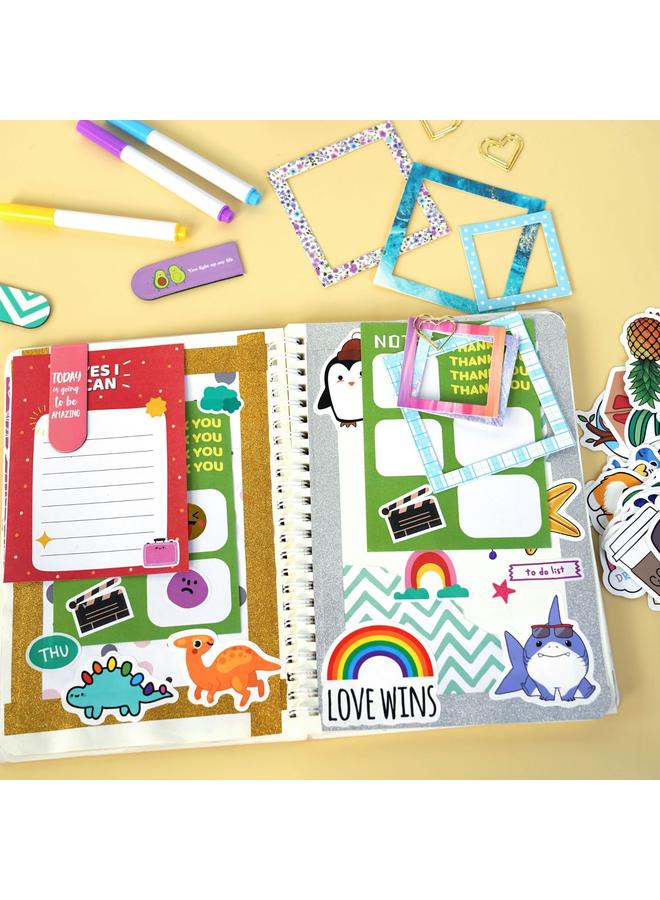 New Children's Notebook Suit Stickers Girls Teenagers Birthday Gift Journal Scrapbook Hand Account - Image 5