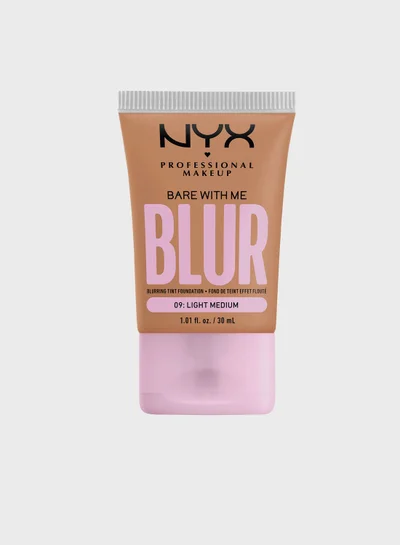 NYX PROFESSIONAL MAKEUP Bare With Me Blue Tint Foundation - Light Medium