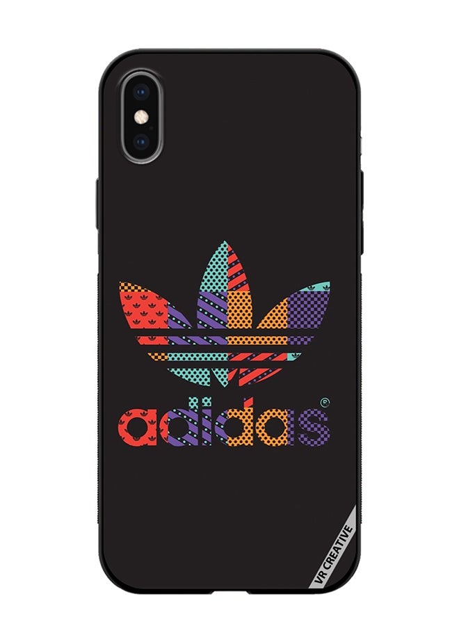 VR CREATIVE Protective Case Cover For Apple iPhone XS Max Adidas Design Multicolour - Image 1
