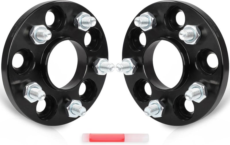 SCITOO سبائك العجلات SCITOO 2 قطعة 5x108 سماكة 15 مم فتحة 63.4 مم مسامير 12x1.5 لسيارات فولفو وجاغوار - Image 1