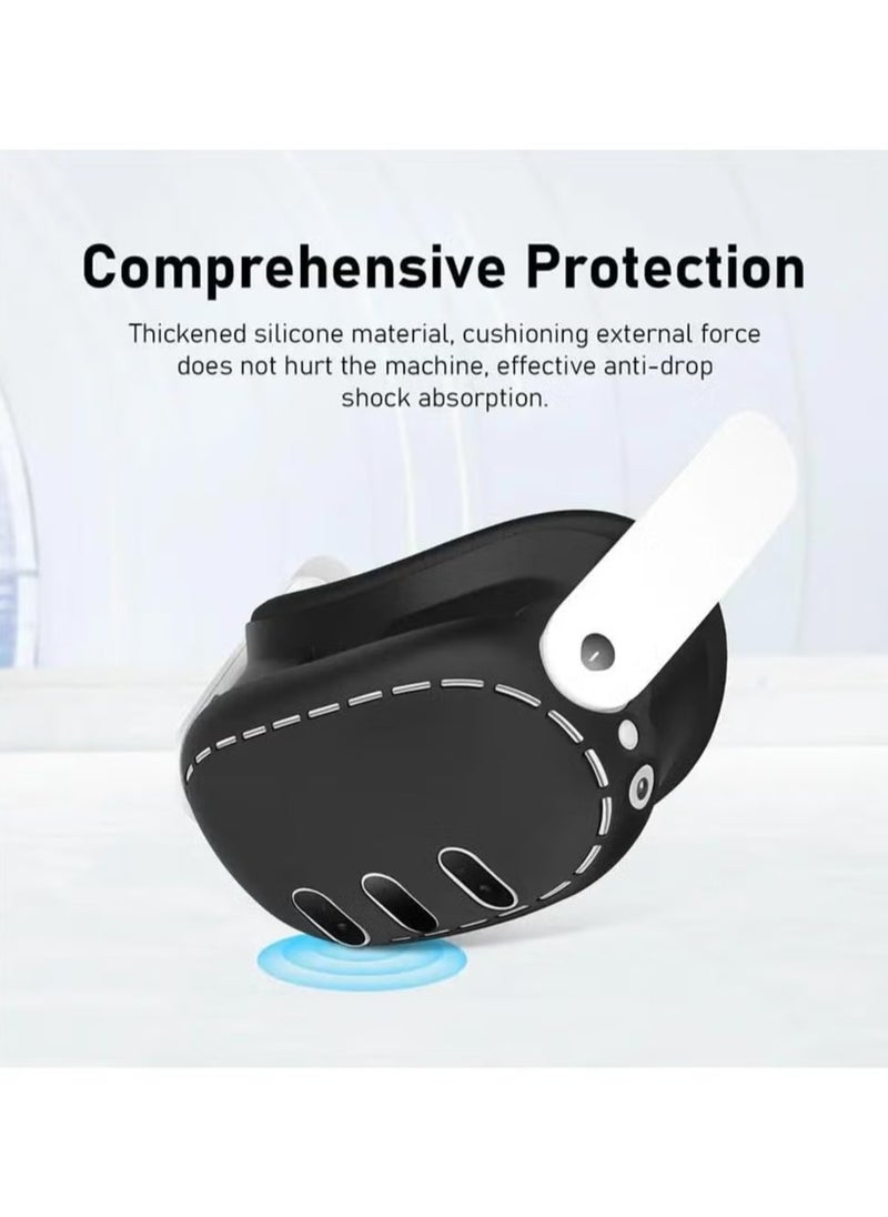 XICEN Protective Cover for Meta Quest 3, Silicone Cover Protector, Shockproof and Dustproof  VR Accessories  - Image 5