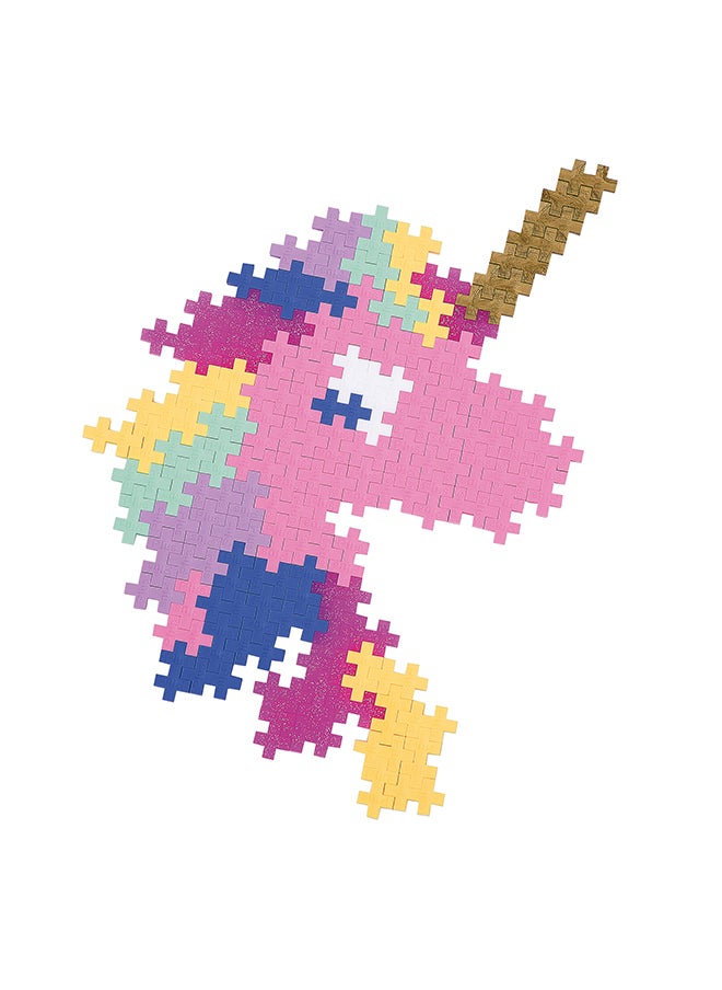 Plus-Plus Ingenious Construction Toy, Learn To Build, Unicorns, Creative Building Blocks, 275 Pieces  - Image 3