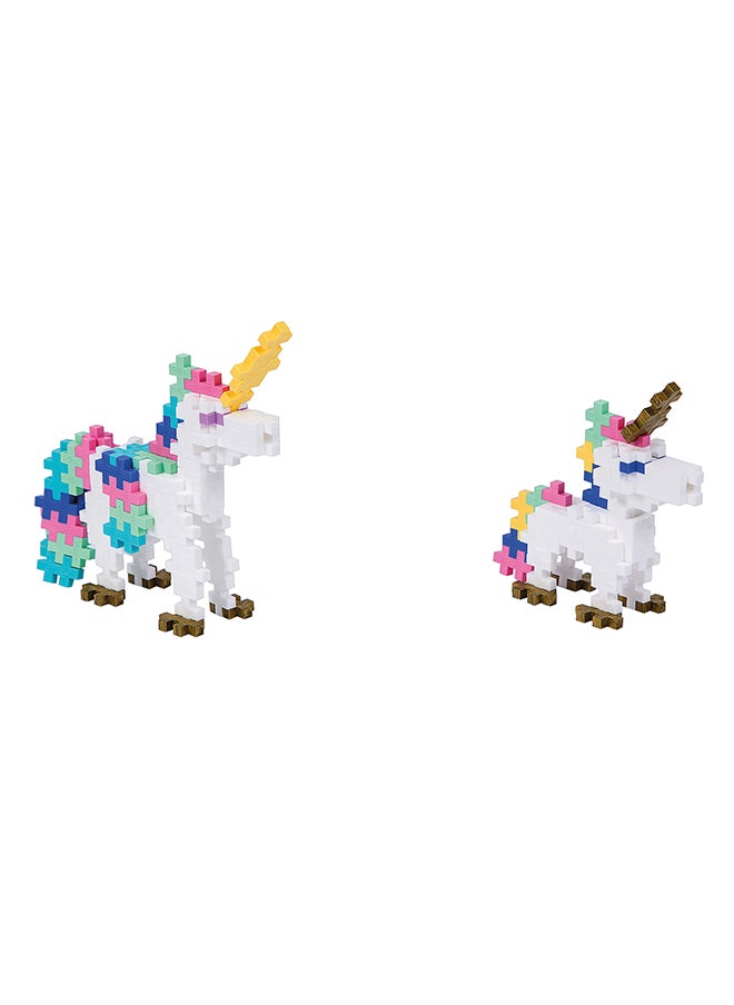 Plus-Plus Ingenious Construction Toy, Learn To Build, Unicorns, Creative Building Blocks, 275 Pieces  - Image 4