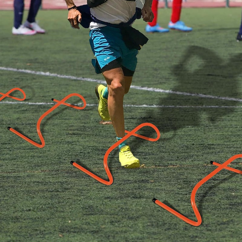 ASENVER 12 Hurdles Training Speed Agility Training Durable with 10 Marker Cone - Image 2