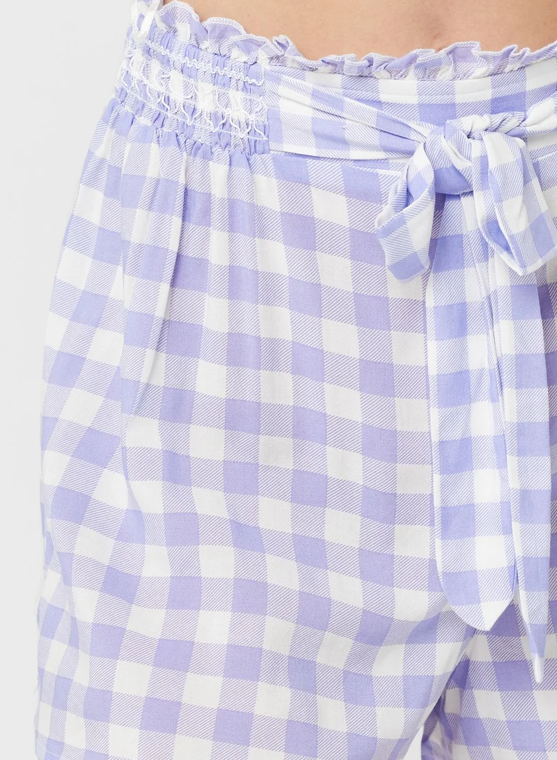 RIVER ISLAND Gingham Short Co Ord