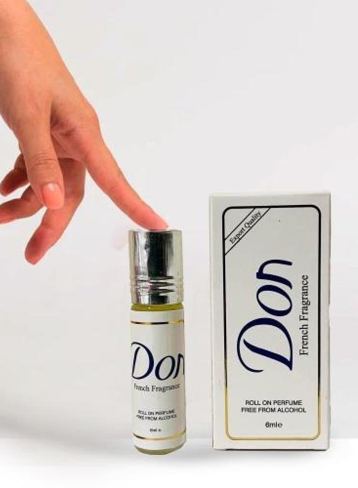 عطر  دون رول أون فرنسي 6 مل × 12حبه