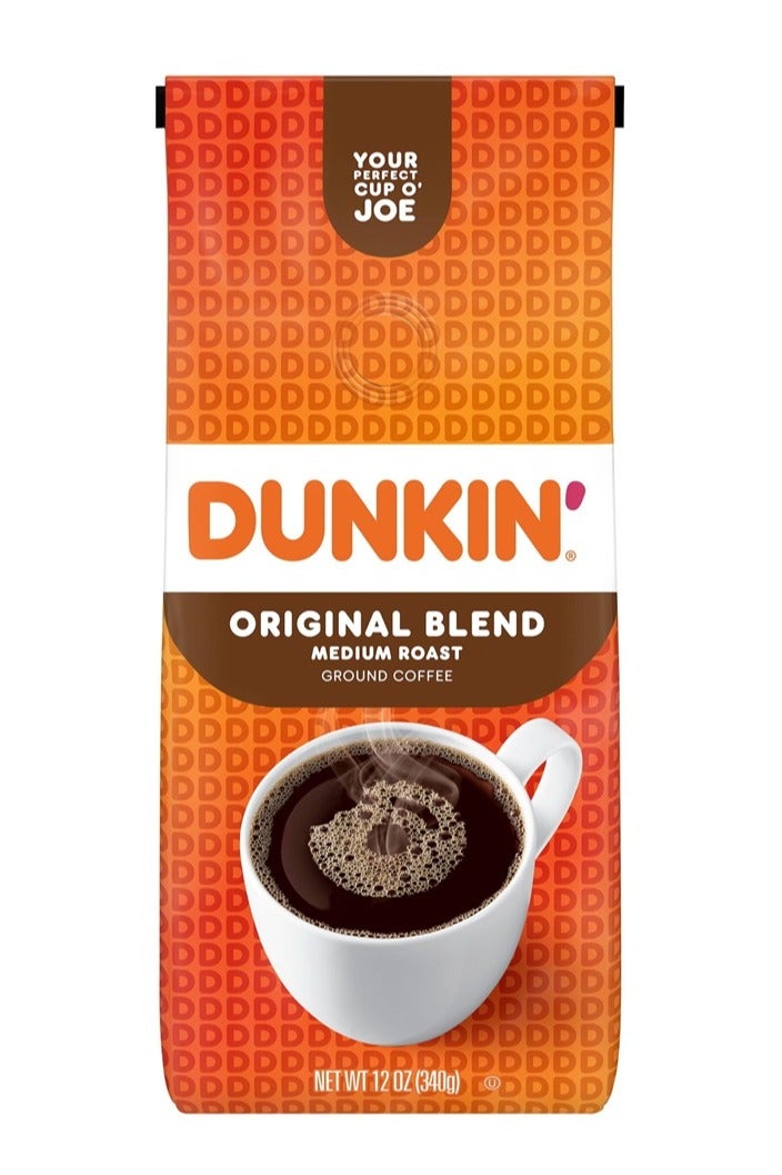 Dunkin Original Blend Medium Roast Ground Coffee - 340g - Image 1