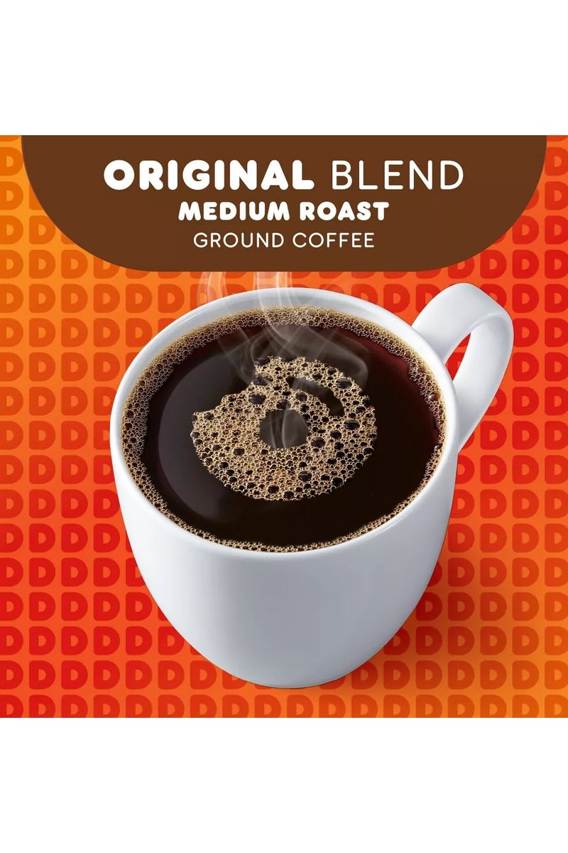 Dunkin Original Blend Medium Roast Ground Coffee - 340g - Image 2