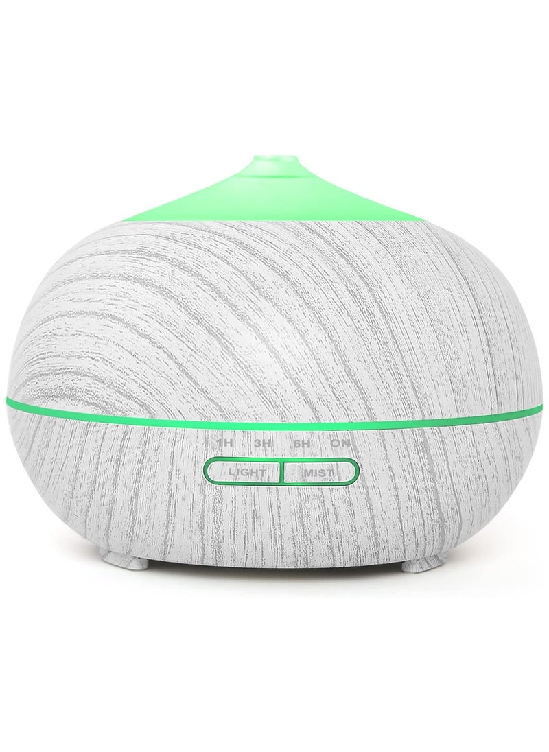 Generic - Essential Oil Diffuser Humidifier for Home: 400ml Aroma Air Oils Diffusers for Large Room - Ultrasonic Aromatherapy Vaporizer Cool Mist Humidifiers with LED Light for Bedroom - Image 1