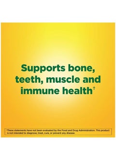 Vitamin D3, 220 Tablets, Vitamin D 2000 IU (50 mcg) Helps Support Immune Health, Strong Bones and Teeth, & Muscle Function, 250% of Daily Value for Vitamin D in One Daily Tablet
