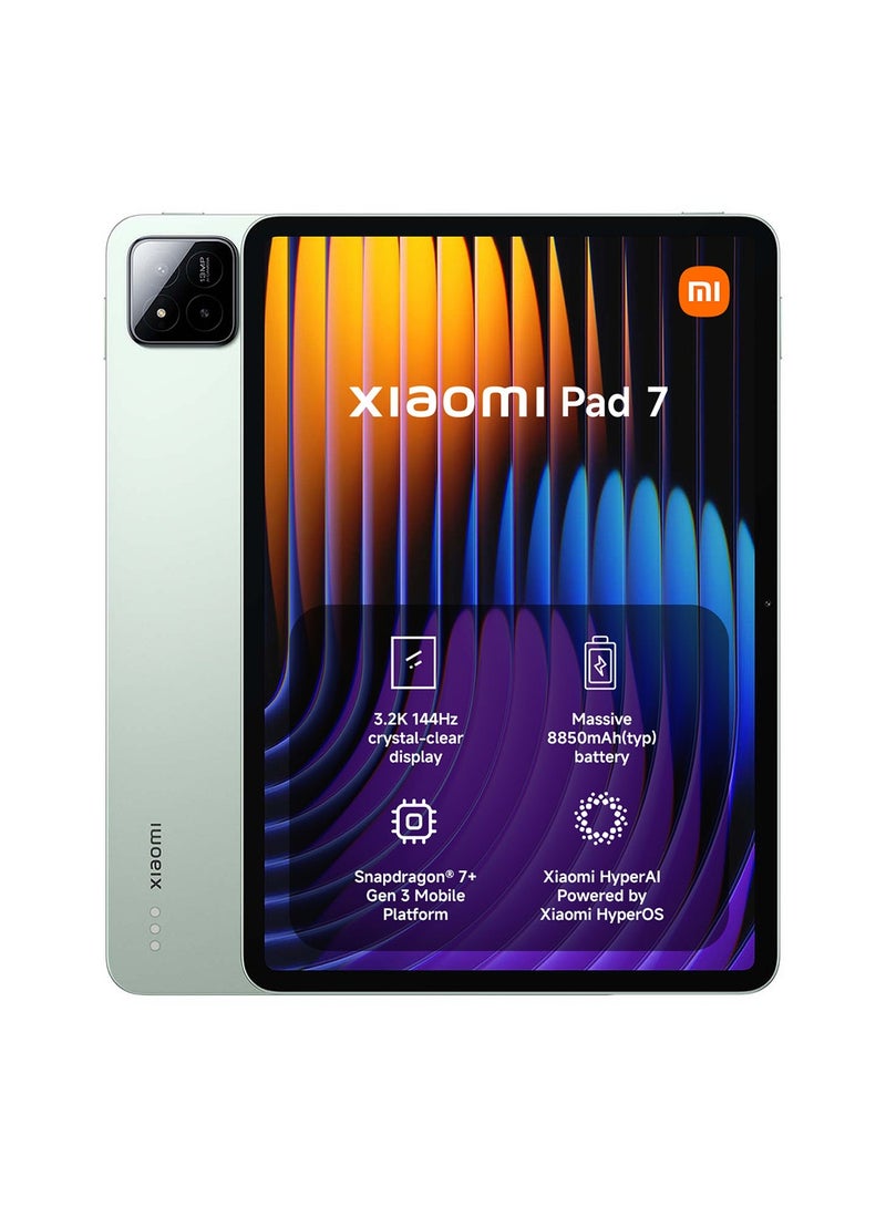 Xiaomi Pad 7 11.2-Inch Green 8GB RAM 256GB WiFi - Global Version - Image 1
