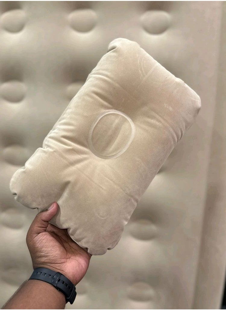 Generic Inflatable bed Leedsooy Single Size +19000*40cm THICKENING AND WEAR RESISTANCE FRESH BREATHABLE ANTI ROLL LOVER STRONG BEARING  - Image 2