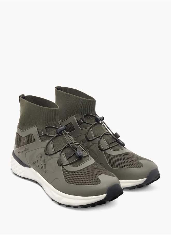 Kappa Mens Logo Detail Boots with Cord Lock Closure